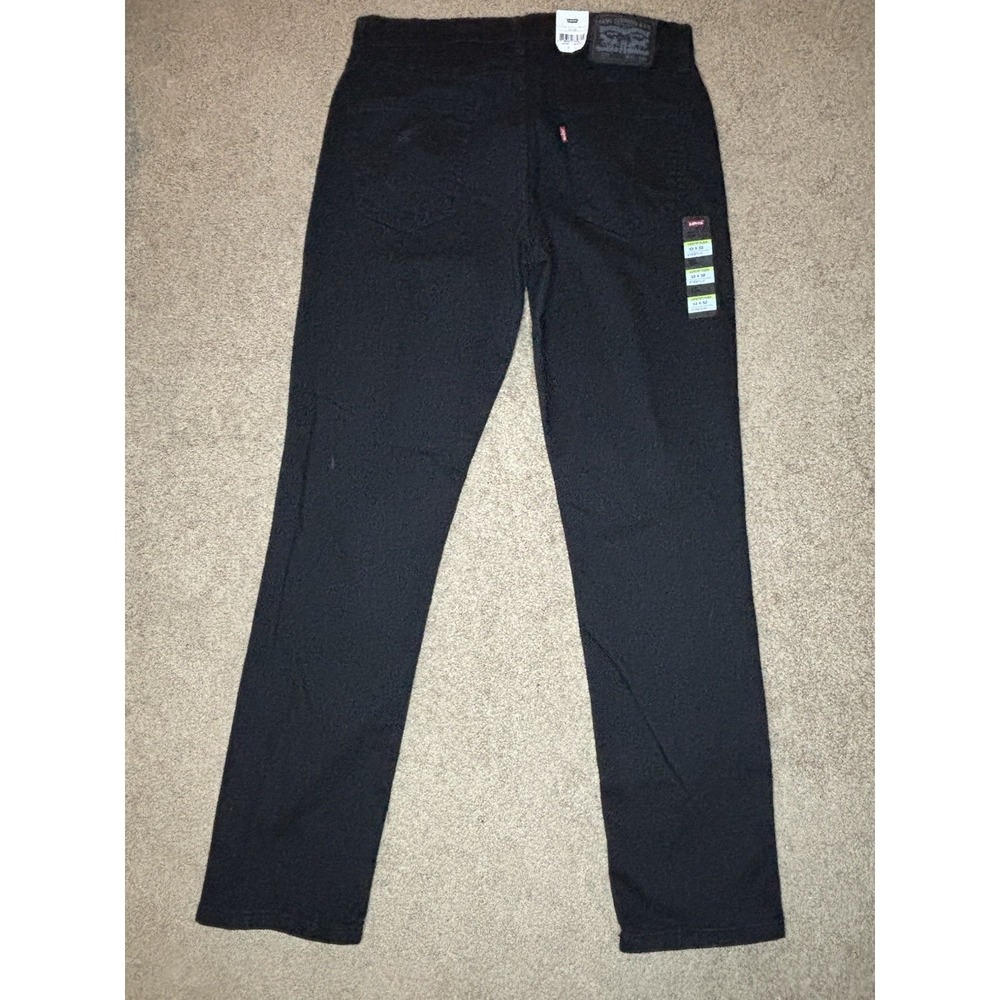 Levi's 511 Jeans Men 33x32 Black Flex Slim Straight Stretch Denim NWT
